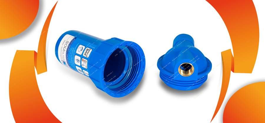 5inch water filter housing soufilter هوزینگ 5 اینچ سوفیلتر _ هوزینگ پکیجی سوفیلتر 