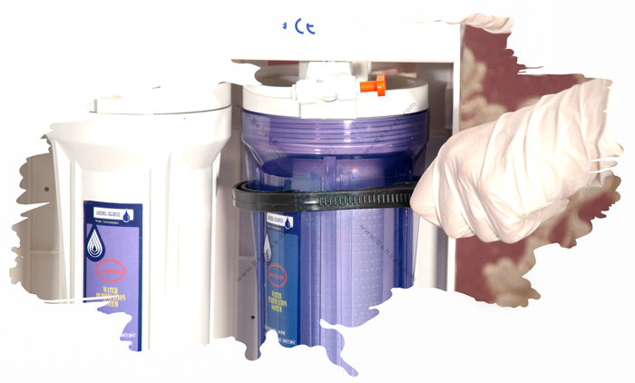 Aqua Clear 6 Stage Reverse Osmosis Water Filter System تصفیه آب خانگی آکوا کلیر