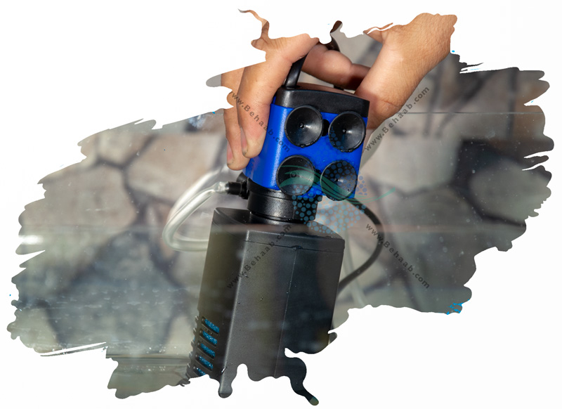 Aquatech internal filter installation راه اندازی فیلتر داخلی آکواریوم آکواتک 