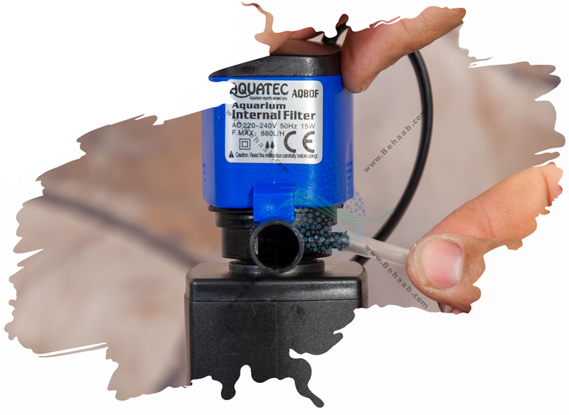 Guide to Installation Internal Aquarium Filter نحوه نصب فیلتر داخلی آکواریوم آکواتک