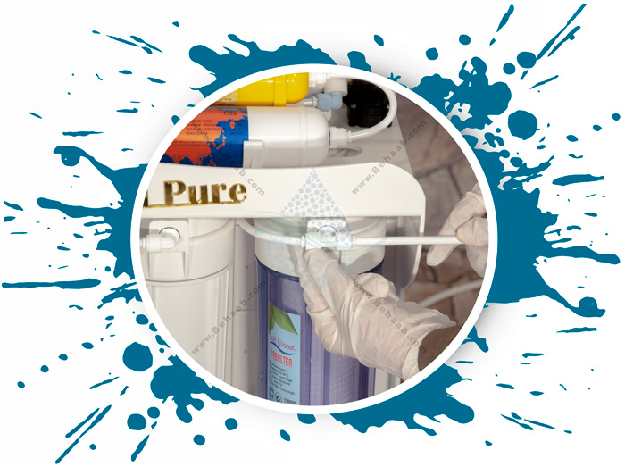 Clean Pure 6 Stage Reverse Osmosis Water Filter System نصب آسان دستگاه تصفیه آب خانگی کلین پیورر 