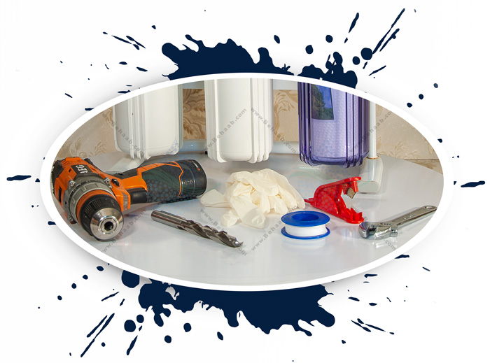Installing Clean Pure 6 Stage Reverse Osmosis Water Filter System آموزش نصب دستگاه تصفیه آب خانگی کلین پیور