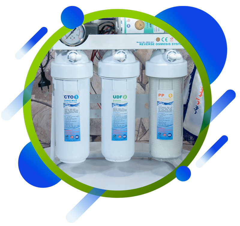 Complete Piping Design of SoftWater Purifier نحوه کامل نقشه لوله کشی دستگاه آب شیرین کن اسمز معکوس سافت واتر