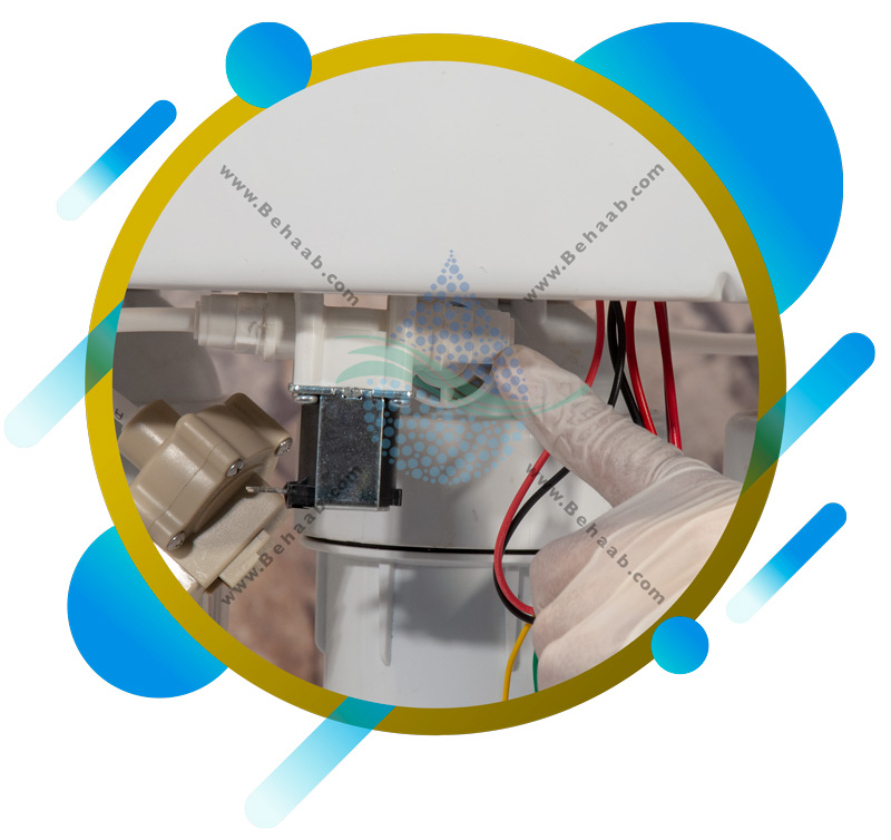 Complete Piping Design of SoftWater Purifier نقشه کامل لوله کشی دستگاه تصفیه آب زیر سینکی سافت واتر