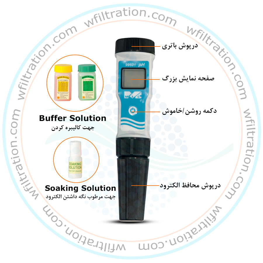  ph متر آزمایشگاهی MIC 99601