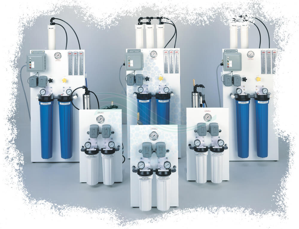 Double Pass Reverse Osmosis Systems BEH-DPRO-L   دستگاه تولید آب خالص دیونیزه