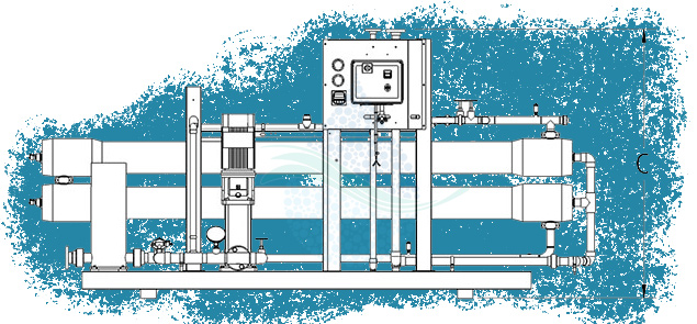 Double Pass Reverse Osmosis Systems BEH-DPRO-M دستگاه دیونیزه ساز آب صنعتی و آزمایشگاهی