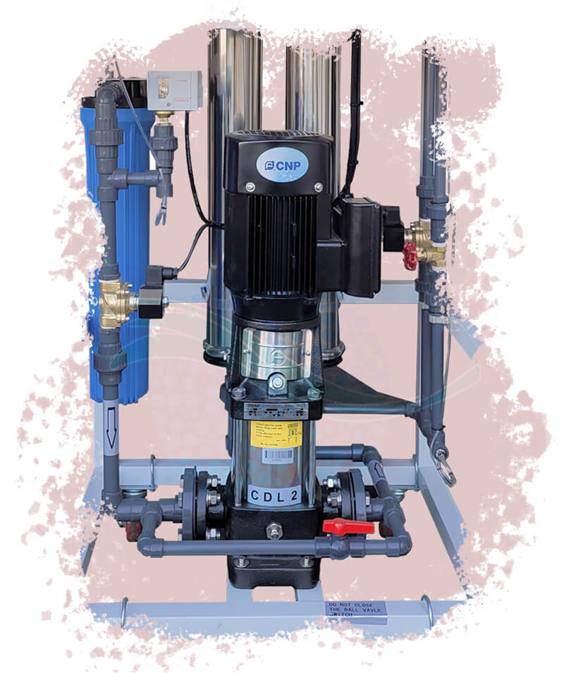 Double Pass Reverse Osmosis Systems BEH-DPRO-S دستگاه تولید آب خالص