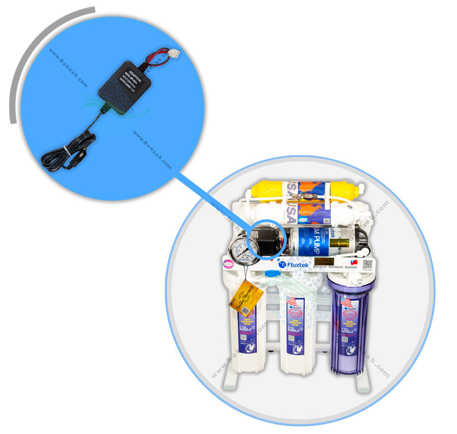 Electrical Connection Of Domestic RO water Purifier  آداپتور یا ترانس برق دستگاه تصفیه آب خانگی