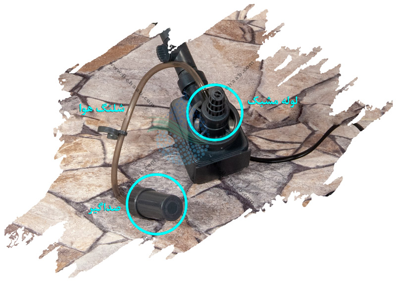 Aquarium Macro Aqua Protein Skimmer As 100P آشنایی با قطعات پروتئین اسکیمر ماکرو آکوا