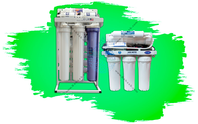 Commercial Water Filtration System دستگاه تصفیه آب نیمه صنعتی