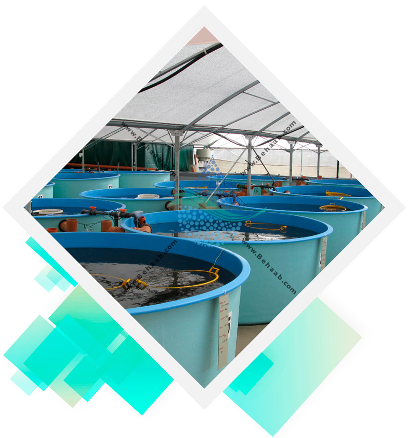 Filtration and reuse of water in ﬁsh farming تصفیه آب پرورش ماهیان با استفاده از مخازن 