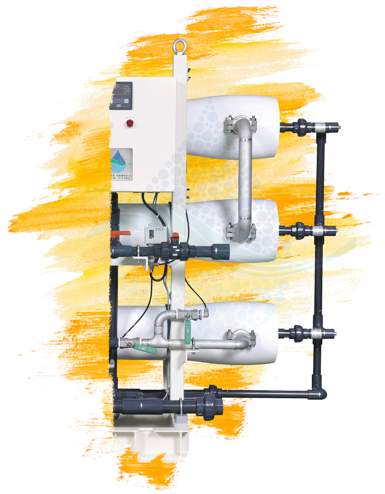 High Brackish Water Reverse Osmosis Systems BEH-HBWRO-L