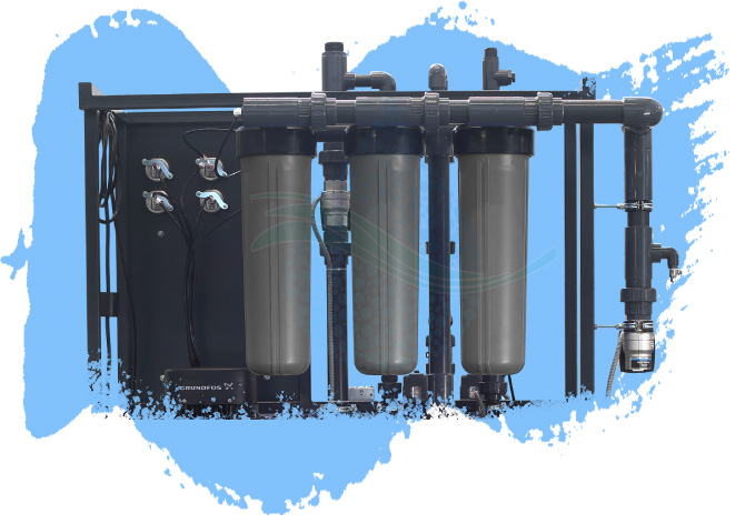 High Brackish Water Reverse Osmosis Systems BEH-HBWRO-M