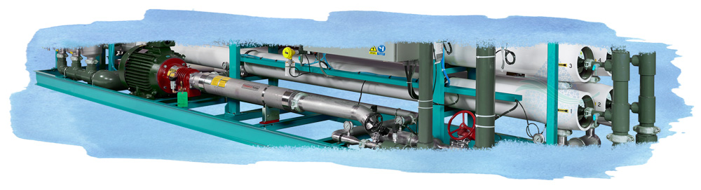 High Brackish Water Reverse Osmosis Systems BEH-HBWRO-VL