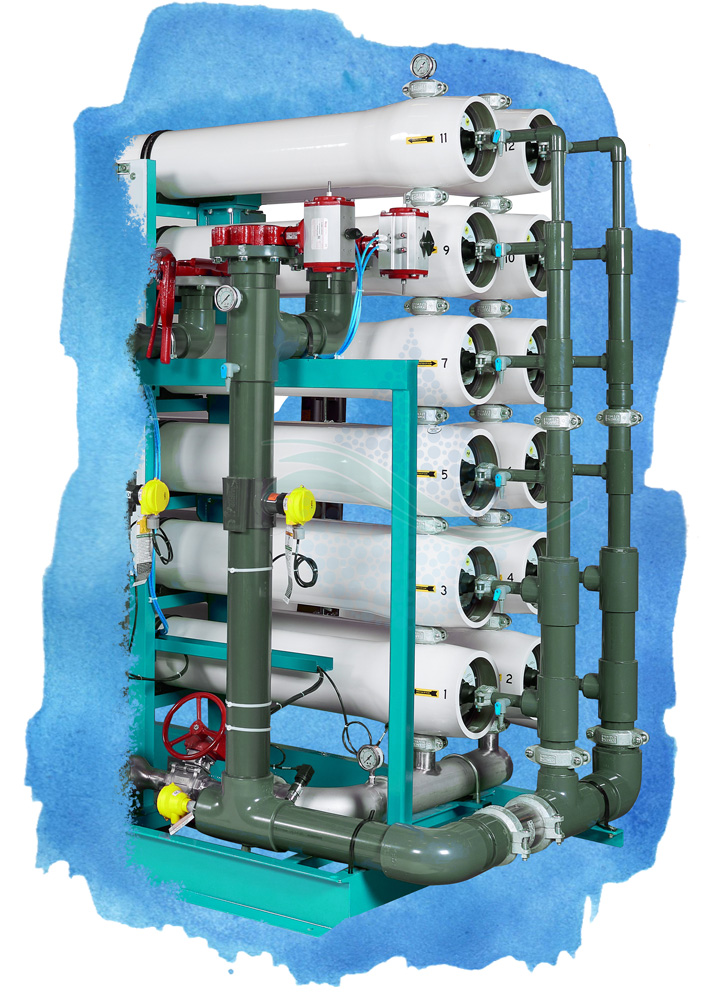 High Brackish Water Reverse Osmosis Systems BEH-HBWRO-VL