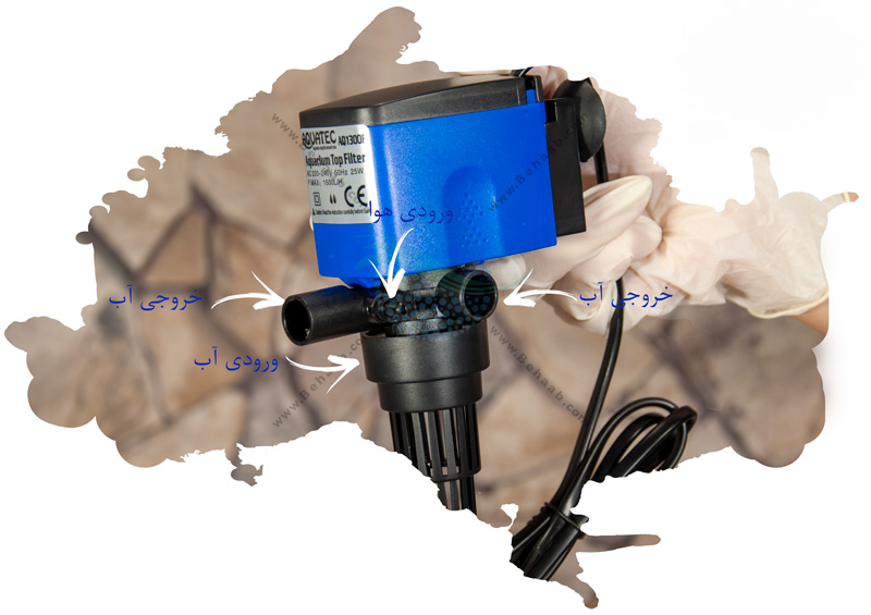 How To Setup Top Filter In Aquarium آموزش نصب تاپ فیلتر آکواریوم