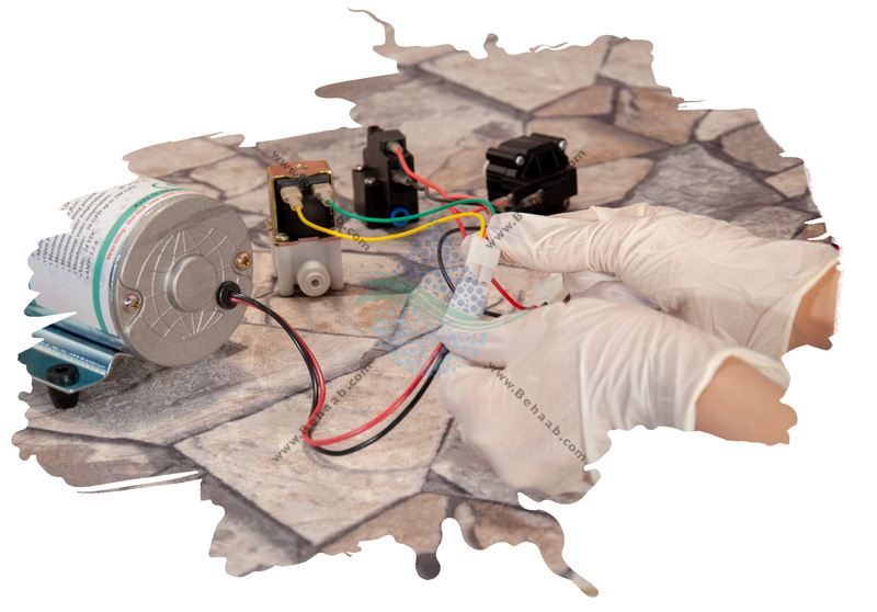  How to Wiring water purification سیم کشی کامل دستگاه تصفیه آب خانگی