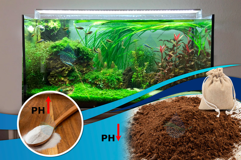 آب آکواریوم Ph تنظیم 