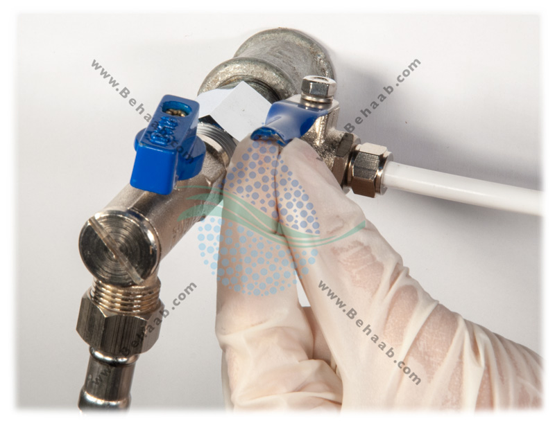  ball valve water purifier شیر ورودی دستگاه تصفیه آب خانگی