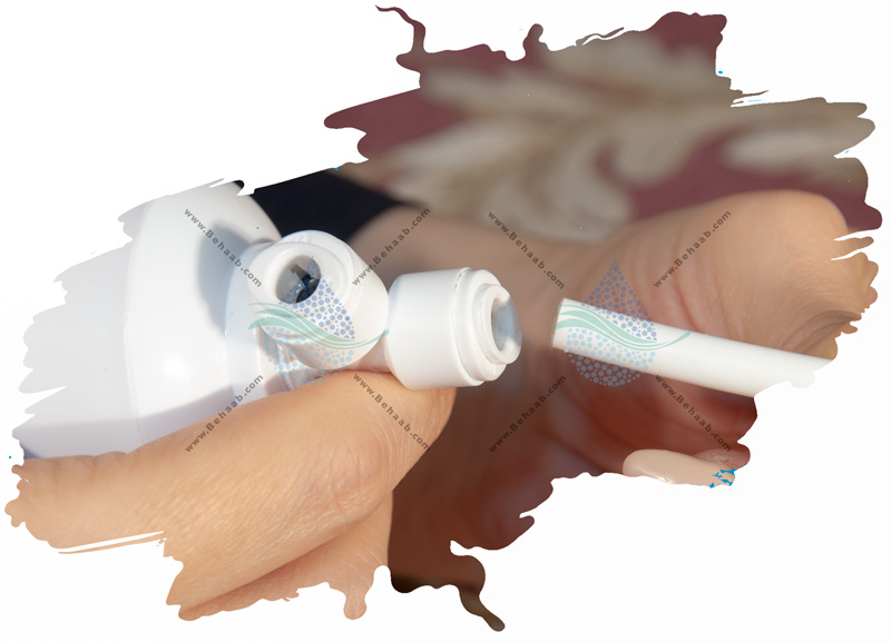 Installation and Service Guide Reverse Osmosis System with Quick-Connect Fittingsوصل کردن شلنگ تصفیه آب به اتصالات خانگی