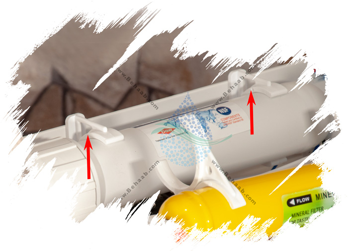 Introduction Water Filter Clamp گیره نگهدارنده فیلتر تصفیه آب خانگی
