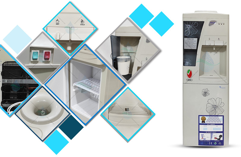 آبسردکن نیکایی یخچال دار مدل NWD-1206N