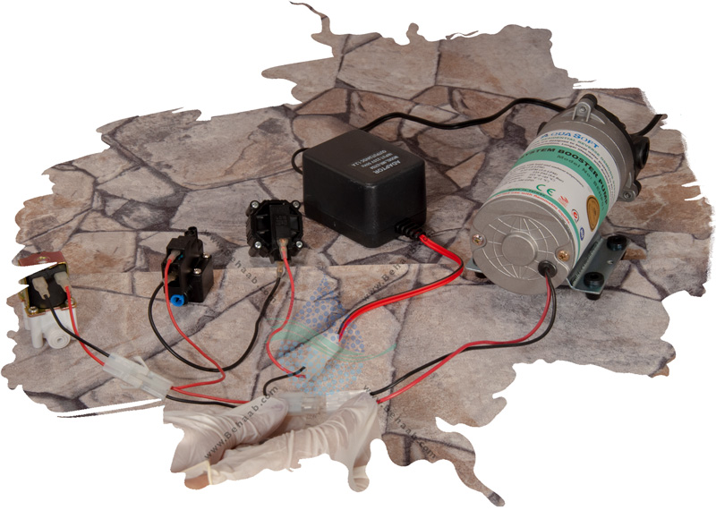 مدار سیم کشی برق دستگاه تصفیه آب خانگی RO water purifier wiring