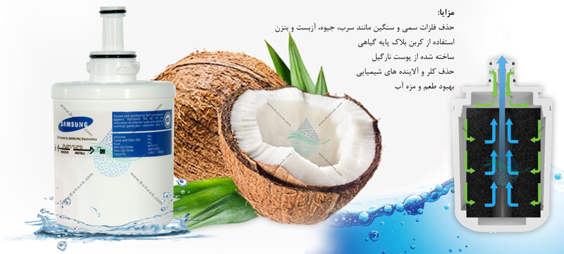فیلتر یخچال ساید سامسونگ آتلانتیس ATLANTIS ترکیه