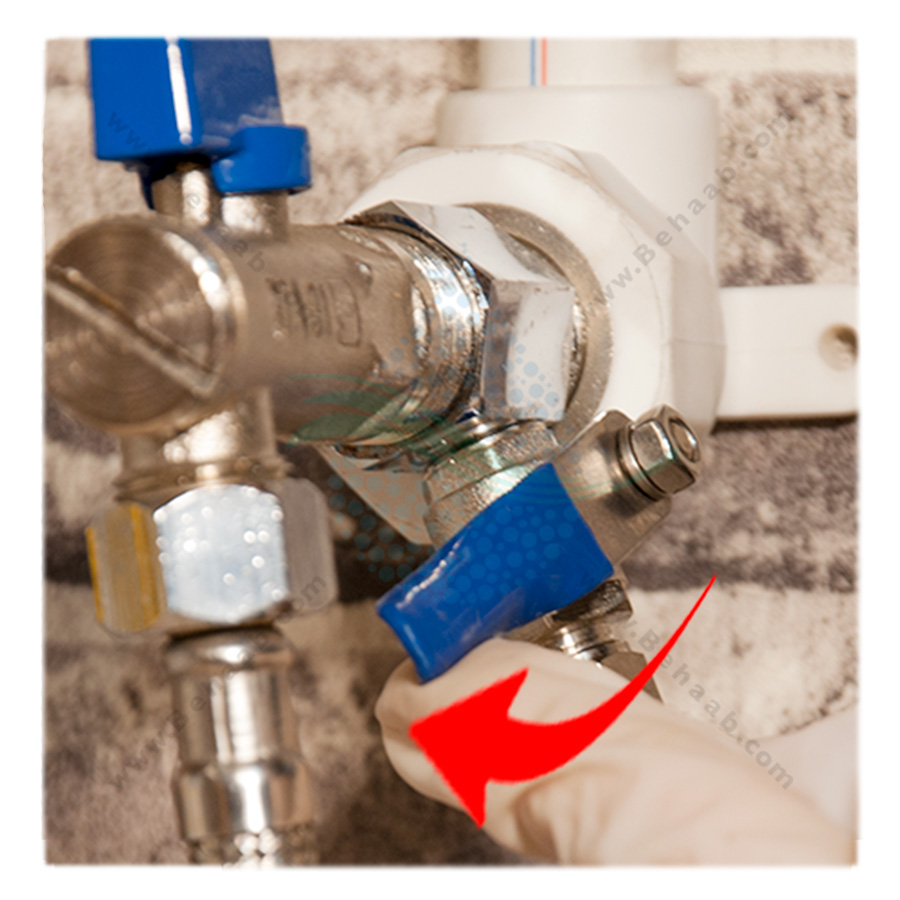 Water Purifier Inlet Valve شیر ورودی آب دستگاه تصفیه آب