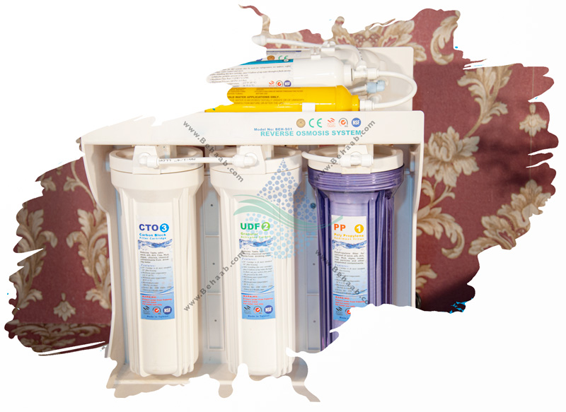 Reverse Osmosis Installation Diagramطرحی از نصب و راه اندازی دستگاه تصفیه آب اسمز معکوس 