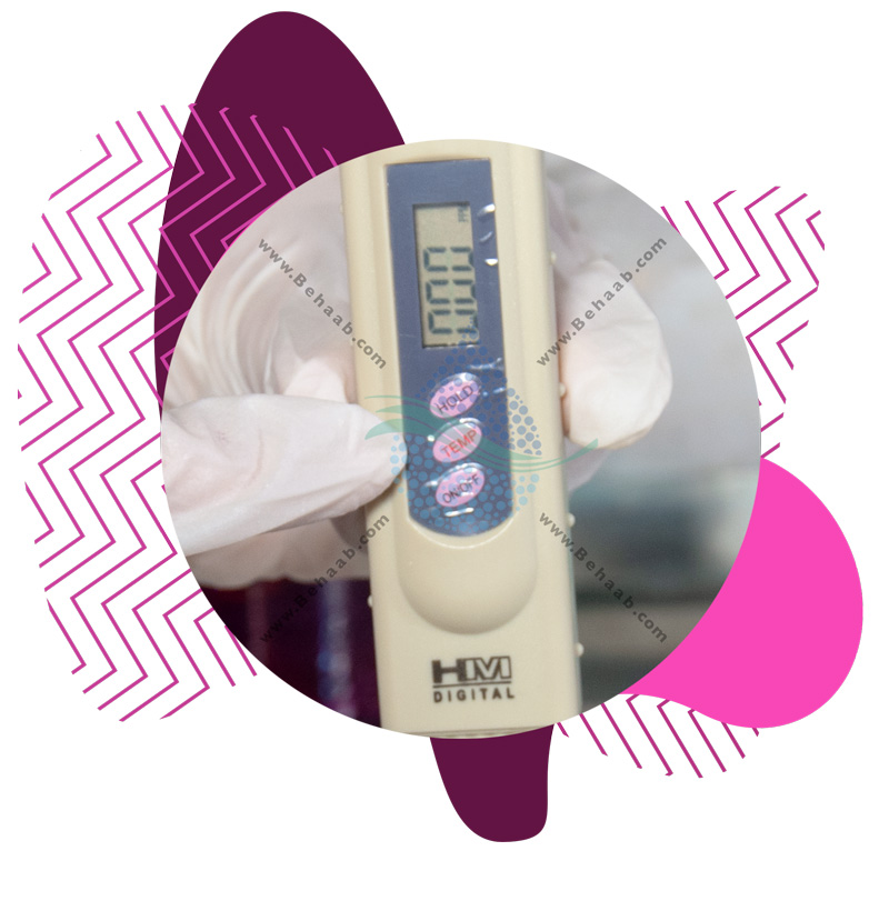 Using Digital TDS Meter نحوه کار با سختی سنج hm اورجینال 