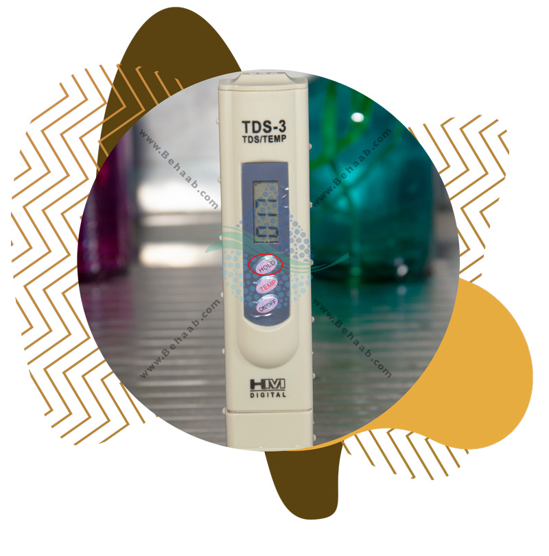 Using Digital TDS Meter اندازه گیری تی دی اس آب
