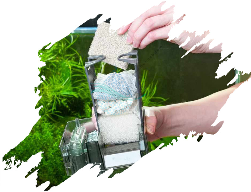 روش استفاده از سرامیک آکواریوم