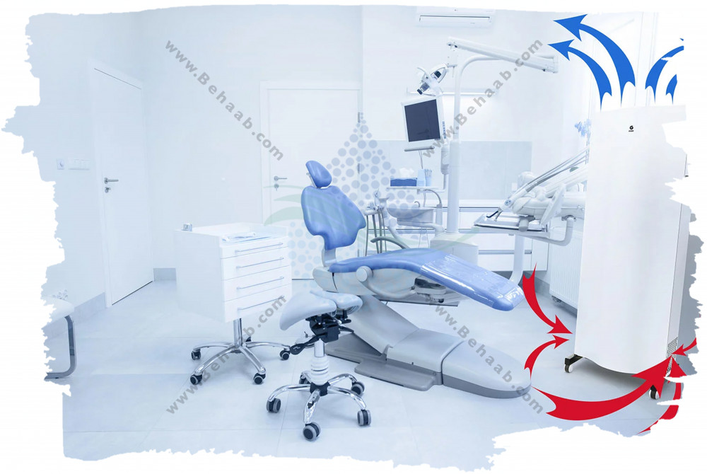 استفاده از دستگاه تصفیه هوا در مطب دندانپزشکی