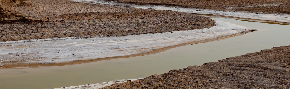 desert salty river