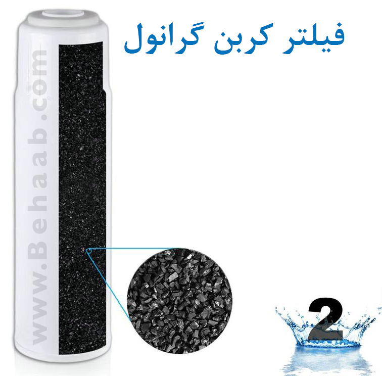 gac filter inside view فیلتر شماره 2 تصفیه آب
