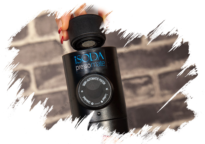 iSODA PressoMate Espresso Maker طرز استفاده از اسپرسوساز مسافرتی