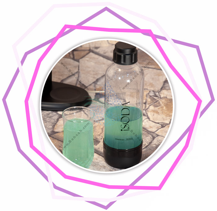 iSODA Sparkling Water and Soda Maker Carbonating Beverage Machine   گاز دار کردن نوشیدنی خانگی با دستگاه سودا ساز آی سودا