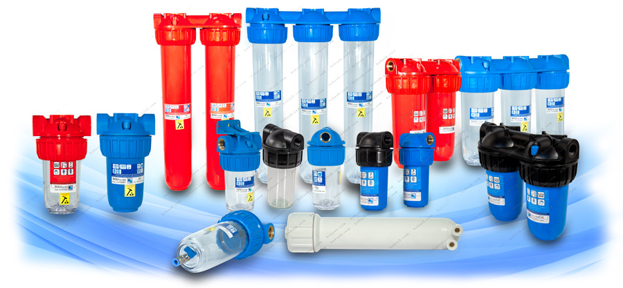Soufilter Water Filter Housing انواع هوزینگ تصفیه آب سوفیلتر