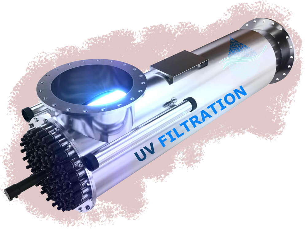 Industrial UV Sterilizers فیلتر uv تصفیه آب صنعتی