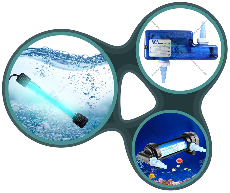uv sterilizer aquarium انواع دستگاه ضد عفونی و یو وی آکواریوم
