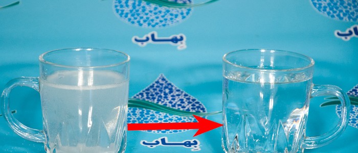دلایل تشکیل حباب در آب تصفیه شده و شیری رنگ شدن آب