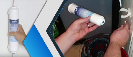 نحوه نصب فیلتر بیرونی یخچال سامسونگ
