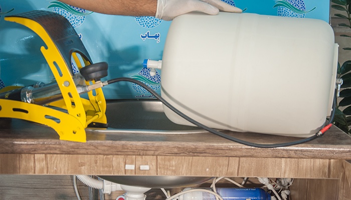 تنظیم باد مخزن تصفیه آب