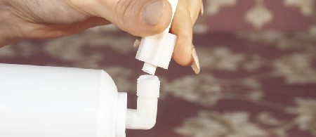 نحوه باز و بسته کردن اتصالات مهره ای دستگاه تصفیه آب