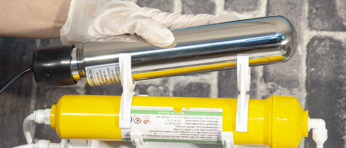 آموزش نصب فیلتر uv در دستگاه تصفیه آب خانگی