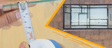 ابعاد استاندارد آکواریوم و ضخامت شیشه جهت ساخت آکواریوم - بخش ششم
