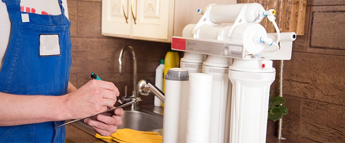 ارایه تعمیر و تعویض فیلتر دستگاه تصفیه آب