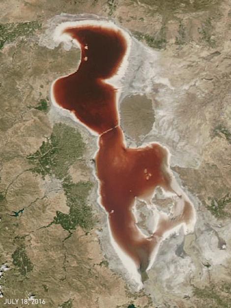 Iran Lake Urmia دریاچه ارومیه